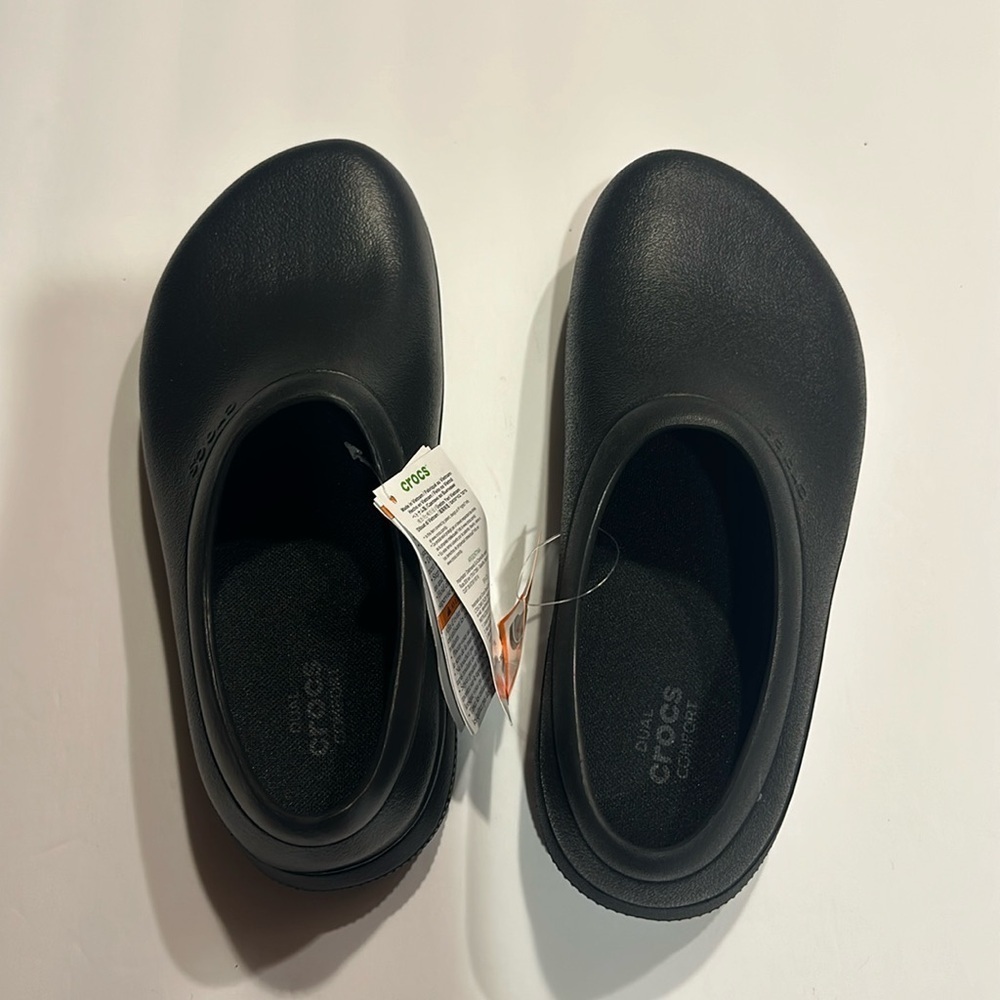 CROCS Men's Black Slip-On Loafers